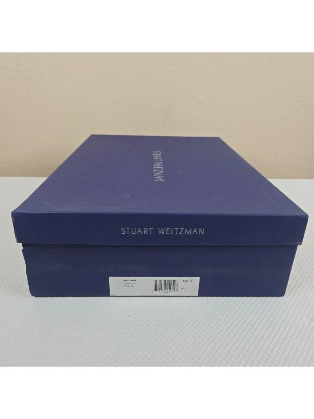 NEW Stuart Weitzman Lowland Over-The-Knee Boots Gray Suede Womens Size 8.5